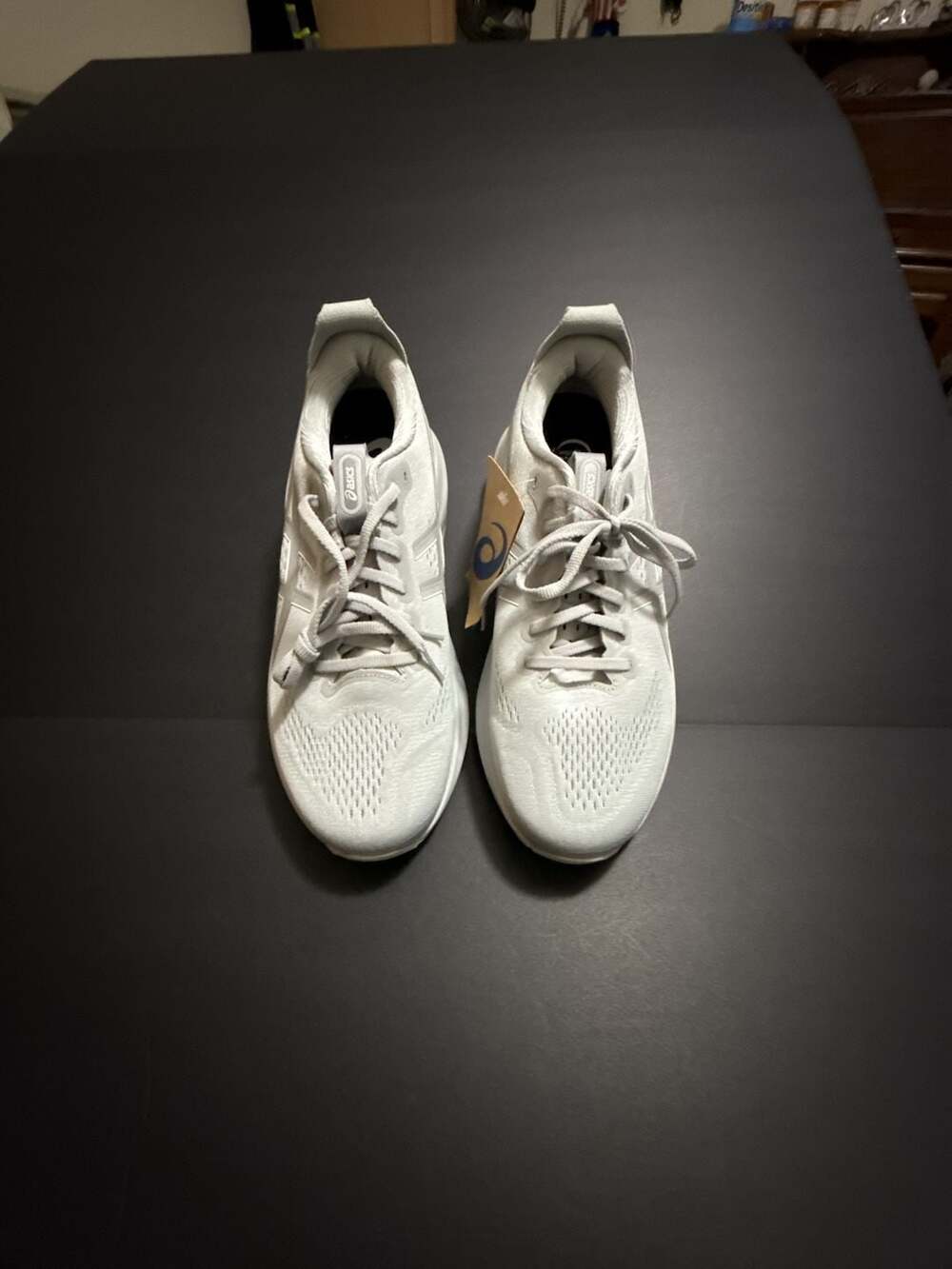 ASICS Gel-Nimbus 26 Running Shoes White Silver